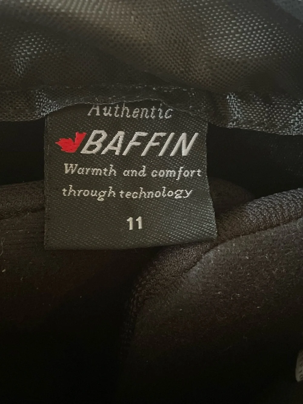 Baffin Black Winter Snow Boots Tall Waterproof Pair Men’s
